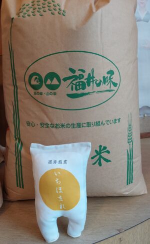 福井県産 特別栽培米「いちほまれ」入荷しました！